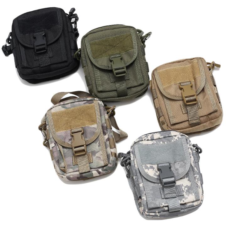 美品　post o'alls BIP 迷彩柄 ボディバッグ　ポーチ　サコッシュ 零 ZERO ショルダーバッグ MOLLE対応サコッシュ ポーチ メンズ