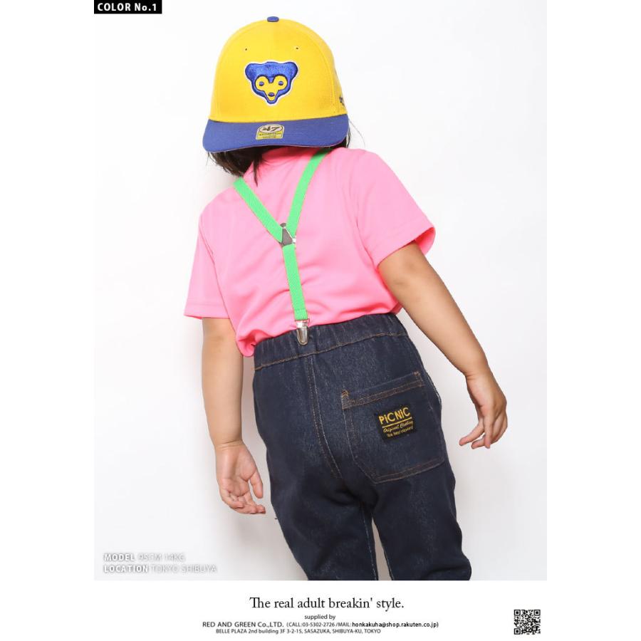 サスペンダー ベビー キッズサイズ 1歳から5歳 80cmから1cm 対応 男の子 女の子 子供用 蛍光 無地 オレンジ 黄色 緑 ダンス衣装 運動会 B系 ヒップホップ 本格派大人のb系xlダンス通販 通販 Yahoo ショッピング