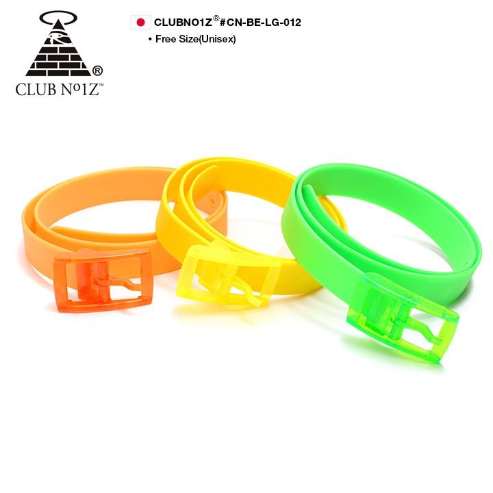 クラブノイズ Club No1z ベルト メンズ レディース ラバー シリコン かっこいい おしゃれ 長ベルト ロングサイズ 無地 シンプル 蛍光オレンジ イエロー グリーン 本格派大人のb系xlダンス通販 通販 Yahoo ショッピング