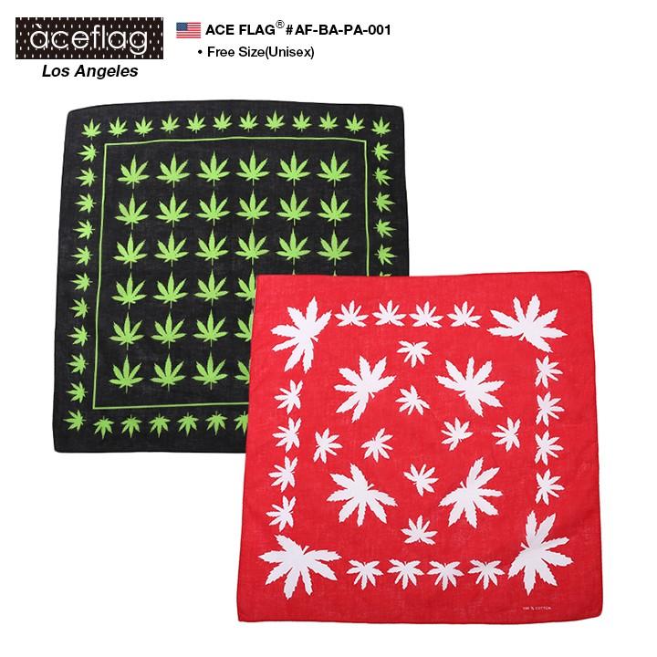 エースフラッグ Aceflag バンダナ メンズ レディース ペイズリー柄 かっこいい おしゃれ ハンカチ マリファナ 大麻 ヘンプ 総柄 赤 黒 アメカジ ダンス衣装 本格派大人のb系xlダンス通販 通販 Yahoo ショッピング