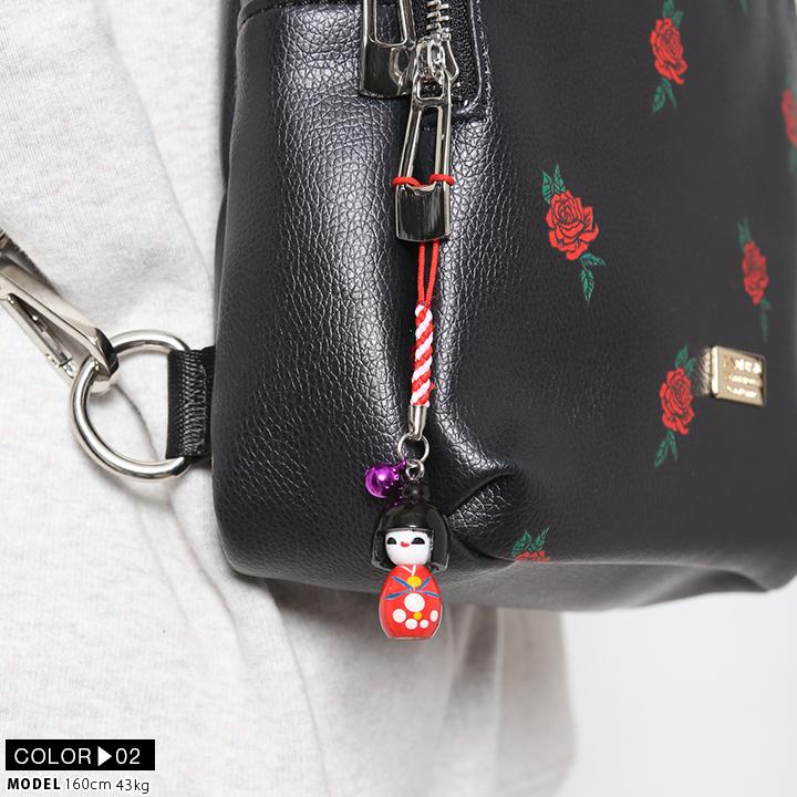 開運 手作りこけし根付 鈴付き キーホルダー 2連鈴 ストラップ バッグチャーム カラーパワー おしゃれ かわいい ギフト 本格派大人のb系xlダンス通販 通販 Yahoo ショッピング