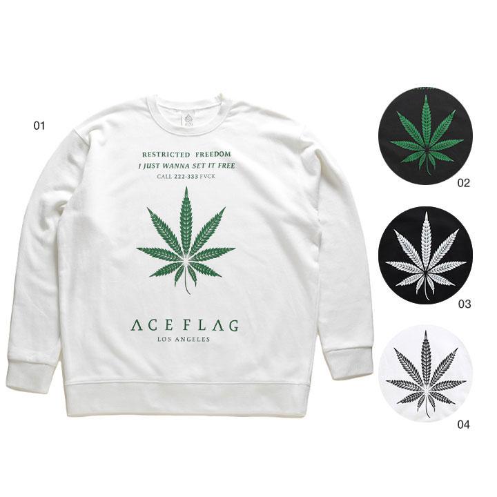 ACEFLAG ACE FLAG トレーナー ブランド スケボー 長袖