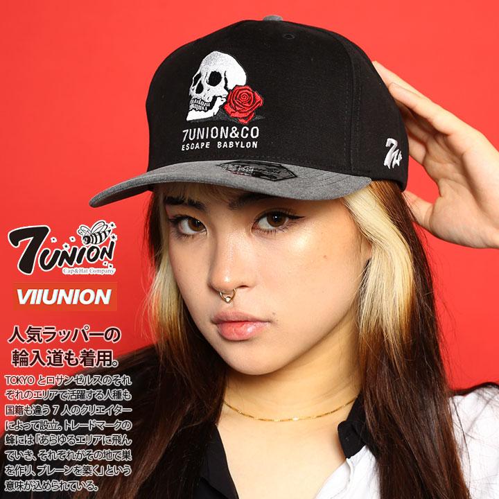 セブンユニオン 7union 帽子 メンズ キャップ ブランド レディース Cap かっこいい スカル 薔薇 パンク ロゴ 茶色水色黒グレー アメカジ ダンス衣装 スケート 本格派大人のb系xl 零zero 通販 Yahoo ショッピング