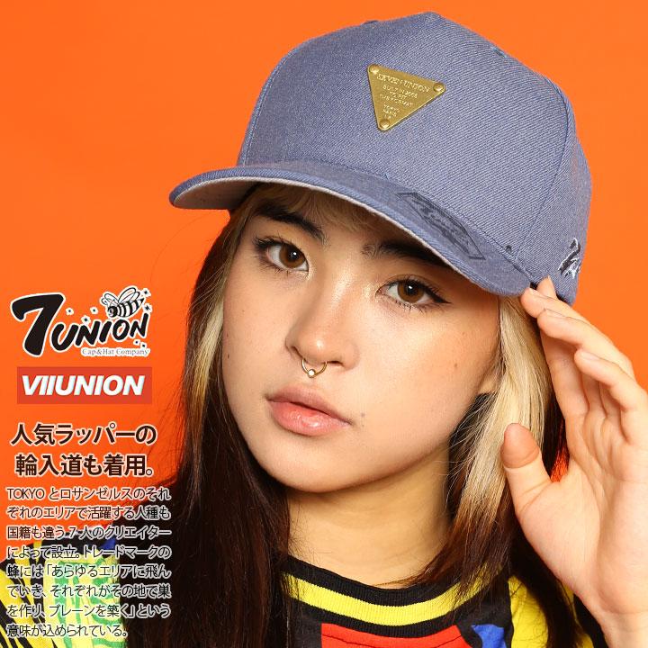 セブンユニオン 7union 帽子 メンズ キャップ ブランド レディース Cap かっこいい おしゃれ 定番 3rd Eyeシリーズ 金プレート 迷彩 インディゴライトブルー 紺 本格派大人のb系xl 零zero 通販 Yahoo ショッピング