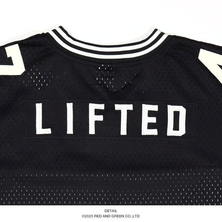 LRG LRG Vネック 半袖 メッシュ Tシャツ ゲームシャツ ホッケーシャツ