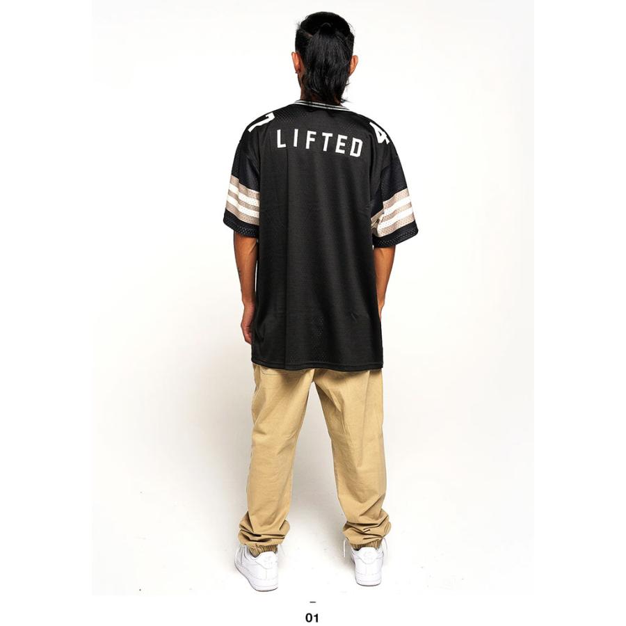 LRG LRG Vネック 半袖 メッシュ Tシャツ ゲームシャツ ホッケーシャツ