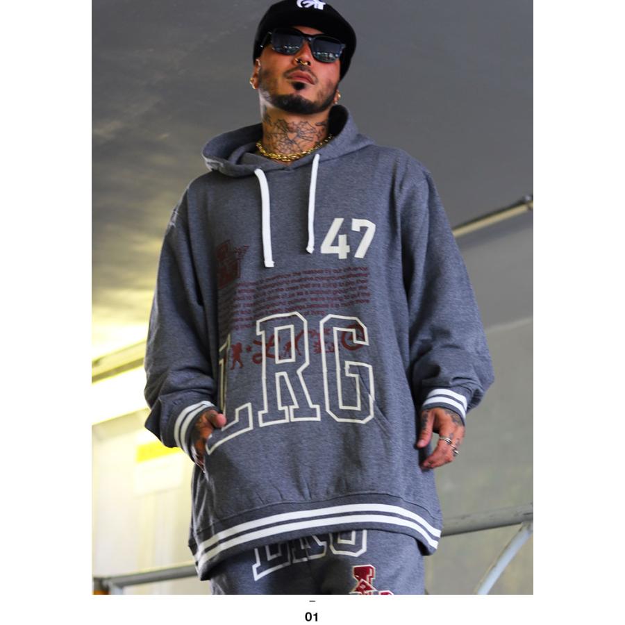LRG パーカー ブランド スケボー フーディ 長袖 スウェット 大きい