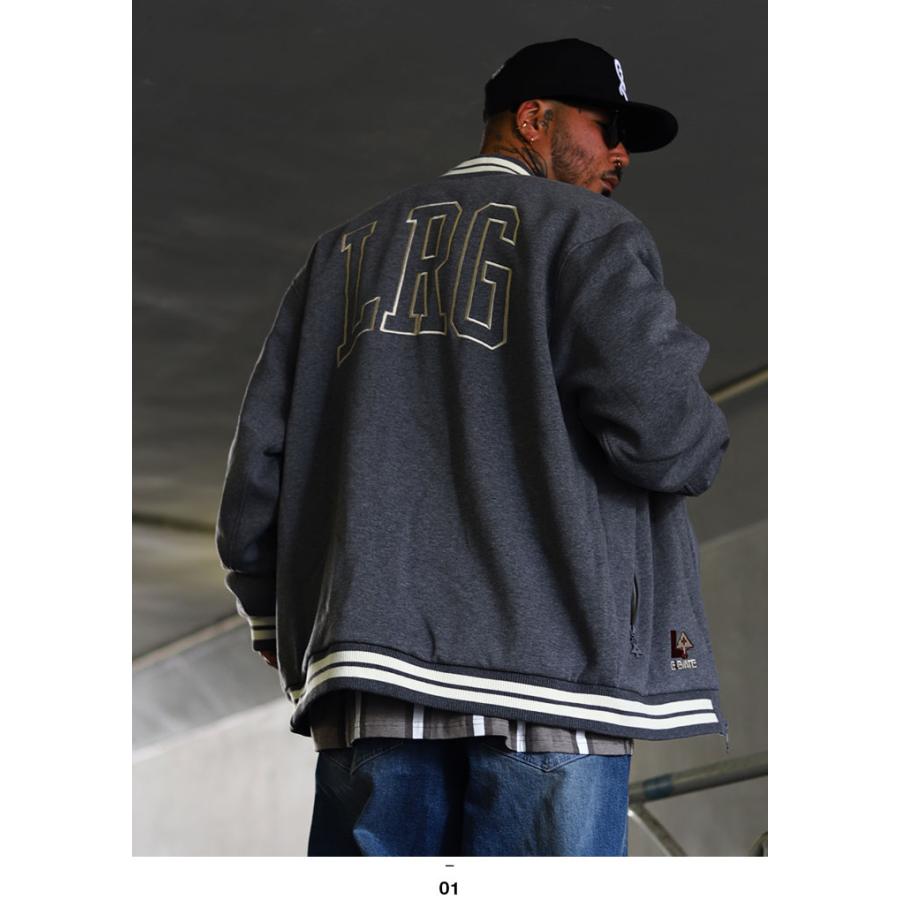 LRG アウター 長袖 スウェットスタジャン ブルゾン メンズ 春秋冬用 グレー 大きいサイズ エルアールジー トレーナー ライトアウター 切り替え 刺繍 高級感 暖かい ビッグシルエット b系 ヒップホップ ファッション ストリート系 ハイ ブランド 服 2025秋冬 新作 L3WAMJKXX LRG アウター 長袖 スウェットスタジャン ブルゾン 大きいサイズ