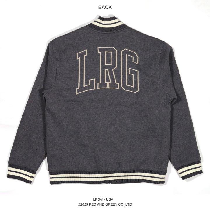 LRG アウター 長袖 スウェットスタジャン ブルゾン 大きいサイズ