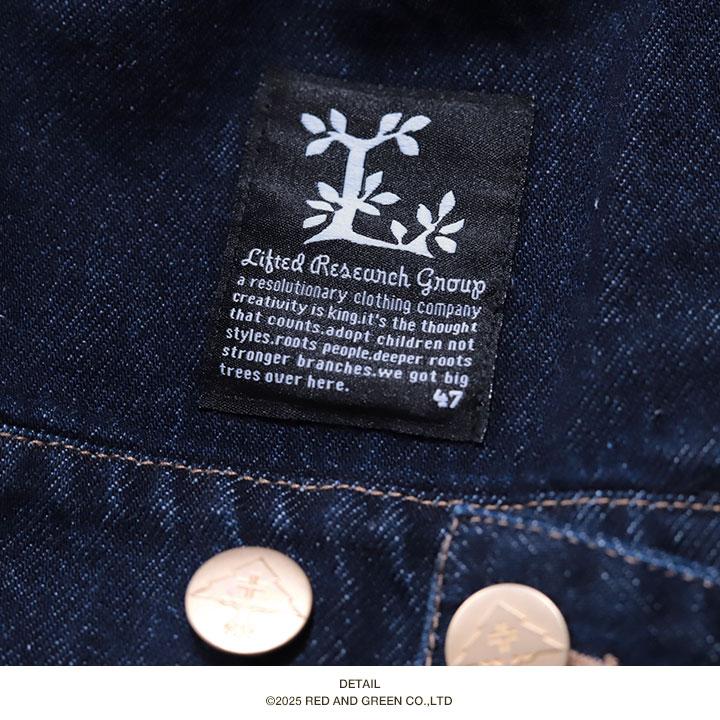 LRG アウター 長袖 Gジャン デニムジャケット ブルゾン インディゴ