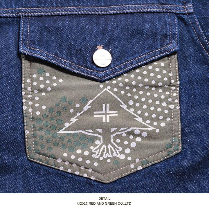 LRG アウター 長袖 Gジャン デニムジャケット ブルゾン インディゴ 