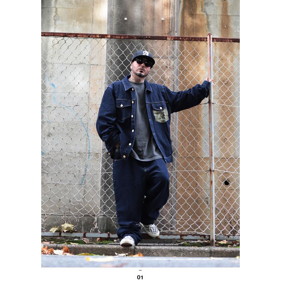 LRG アウター 長袖 Gジャン デニムジャケット ブルゾン インディゴ