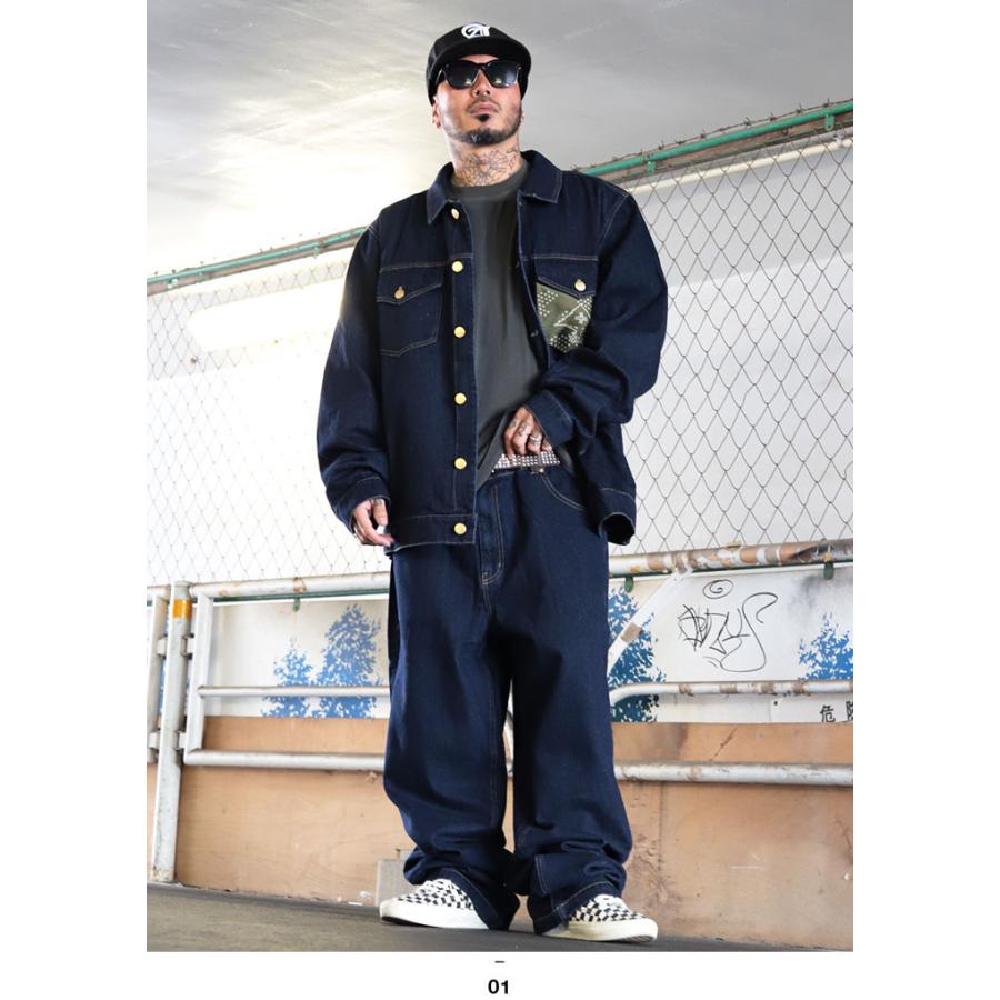 LRG アウター 長袖 Gジャン デニムジャケット ブルゾン インディゴ