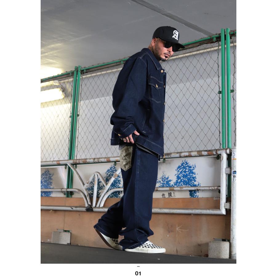 LRG アウター 長袖 Gジャン デニムジャケット ブルゾン インディゴ