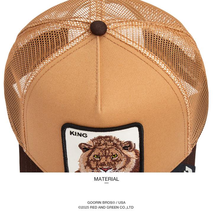 GOORIN BROS キャップ メッシュキャップ 大きいサイズ Goorin Brothers グーリン ブラザーズ 帽子 cap 深め 動物 アニマル ライオン 百獣の王 b系 ヒップホップ | GOORIN BROTHERS | 10