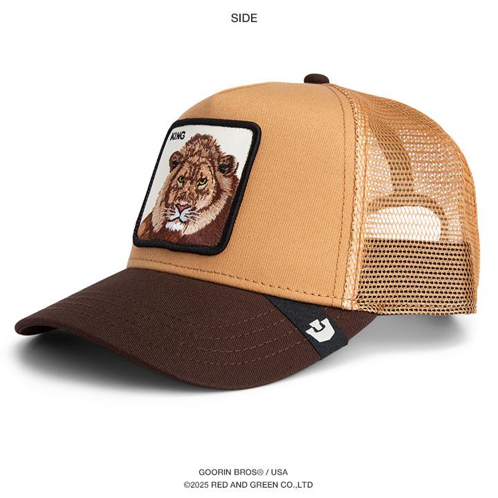 GOORIN BROS キャップ メッシュキャップ 大きいサイズ Goorin Brothers グーリン ブラザーズ 帽子 cap 深め 動物 アニマル ライオン 百獣の王 b系 ヒップホップ | GOORIN BROTHERS | 07
