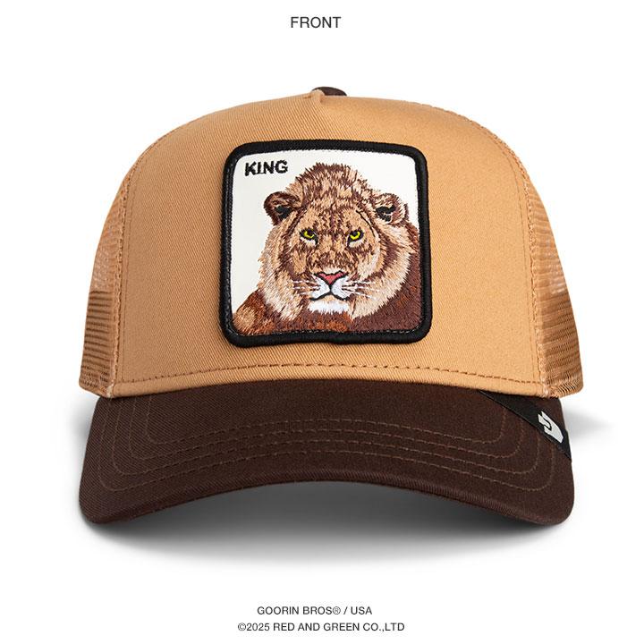 GOORIN BROS キャップ メッシュキャップ 大きいサイズ Goorin Brothers グーリン ブラザーズ 帽子 cap 深め 動物 アニマル ライオン 百獣の王 b系 ヒップホップ | GOORIN BROTHERS | 08