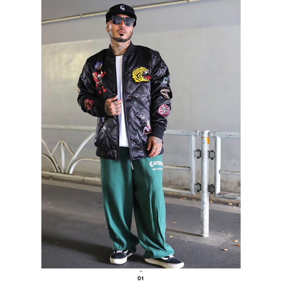 REASON アウター 長袖 ボンバージャケット ブルゾン 大きいサイズ