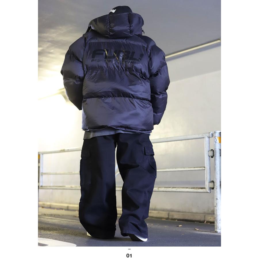 FUBU（フブ） アウター パーカー b系 高級感 暖かい 中綿ジャケット