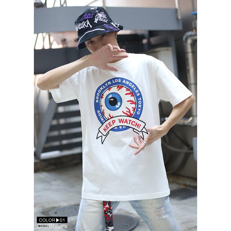 ミシカ Mishka Tシャツ 半袖 メンズ レディース 大きいサイズ B系 かっこいい おしゃれ Keepwatch キープウォッチ 目玉デザイン 刺繍 本格派大人のb系xlダンス通販 通販 Yahoo ショッピング