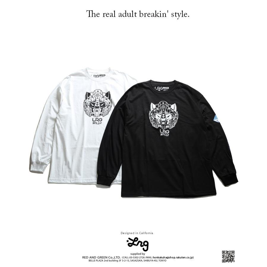 エルアールジー Lrg ロンt メンズ レディース Tシャツ 長袖 かっこいい おしゃれ 袖プリント ロボットアニメ 白黒 アメカジ 大きいサイズ 本格派大人のb系xlダンス通販 通販 Yahoo ショッピング