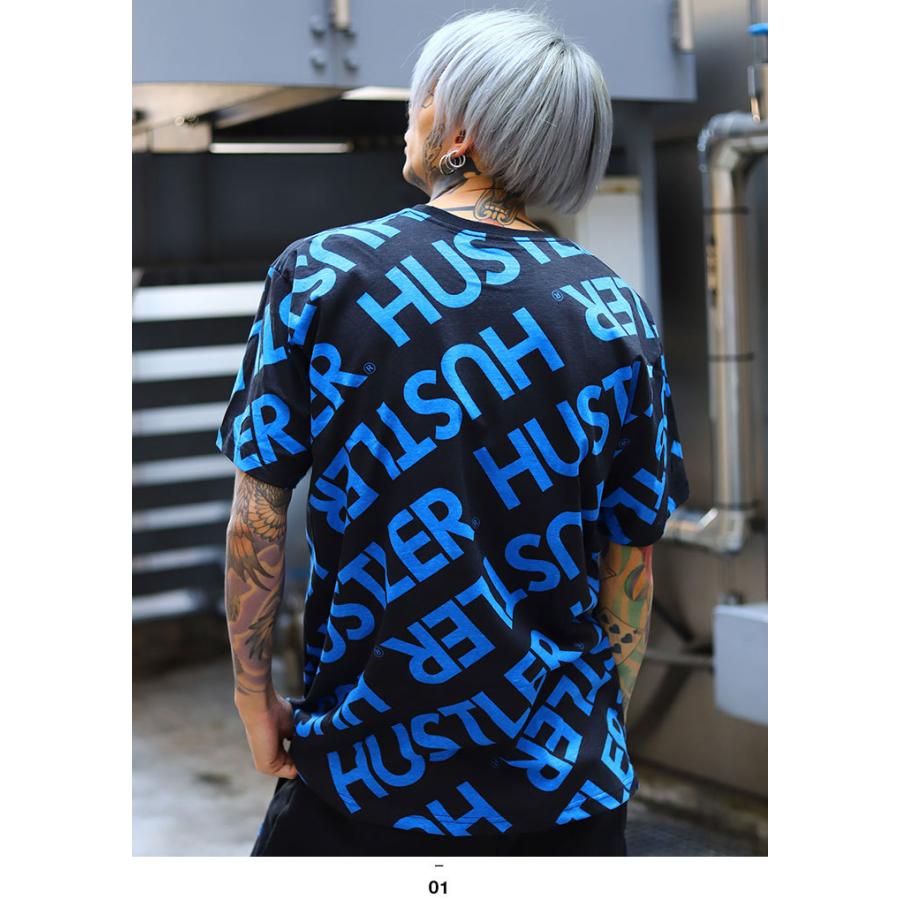 リーズン Reason Hustler ハスラー 限定コラボ Tシャツ 半袖 総柄 大きいサイズ かっこいい おしゃれ アメリカ男性雑誌 総柄 モノグラム ビッグシルエット 本格派大人のb系xlダンス通販 通販 Yahoo ショッピング