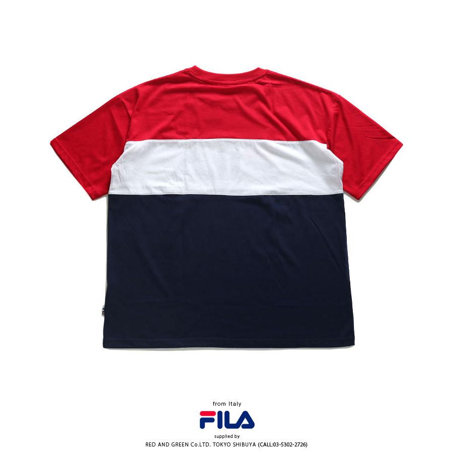 フィラ Fila Tシャツ 半袖 総柄 切替 大きいサイズ スポーツ かっこいい おしゃれ 切替 ロゴ トリコロールカラー ビッグシルエット 21年 春新作 ギフト 本格派大人のb系xlダンス通販 通販 Yahoo ショッピング