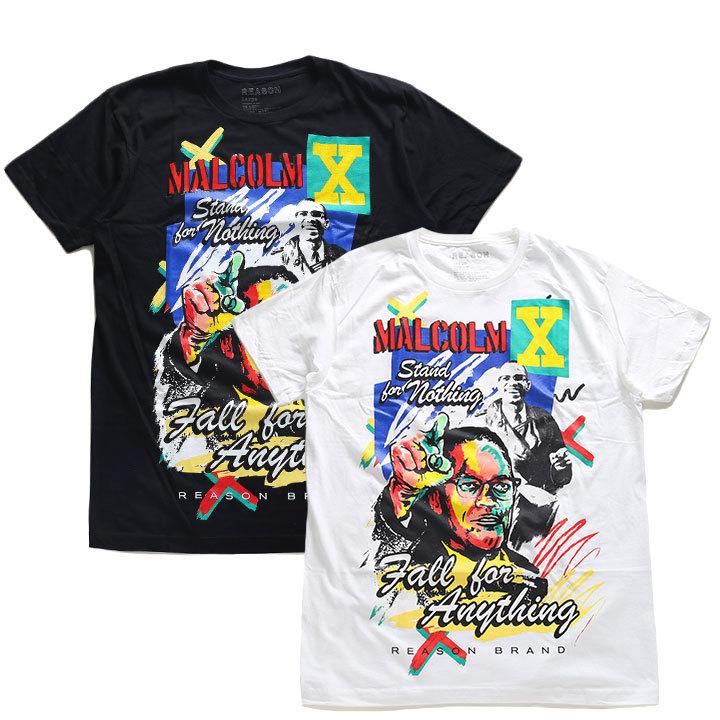 Reason Tシャツ 半袖 春夏用 M 3xl 大きいサイズ リーズン かっこいい おしゃれ 公式 マルコムx マルコムエックス Malcolm X 限定品 ビッグシルエット 本格派大人のb系xlダンス通販 通販 Yahoo ショッピング