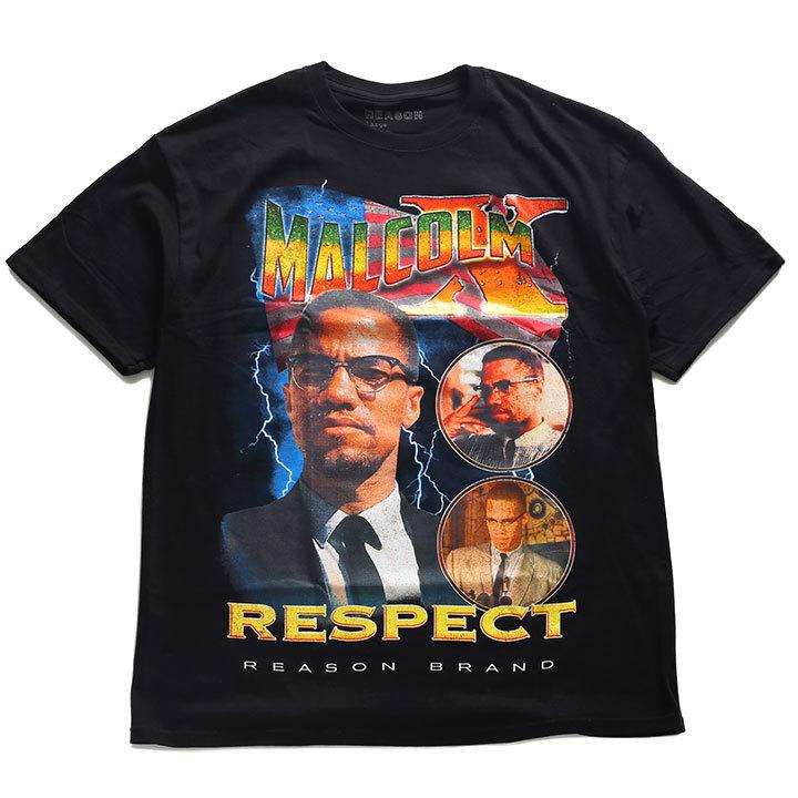 Reason Tシャツ 半袖 春夏用 M 3xl 大きいサイズ リーズン かっこいい おしゃれ マルコムx マルコムエックス Malcolm X 限定品 ラスタカラー ビッグシルエット 本格派大人のb系xlダンス通販 通販 Yahoo ショッピング
