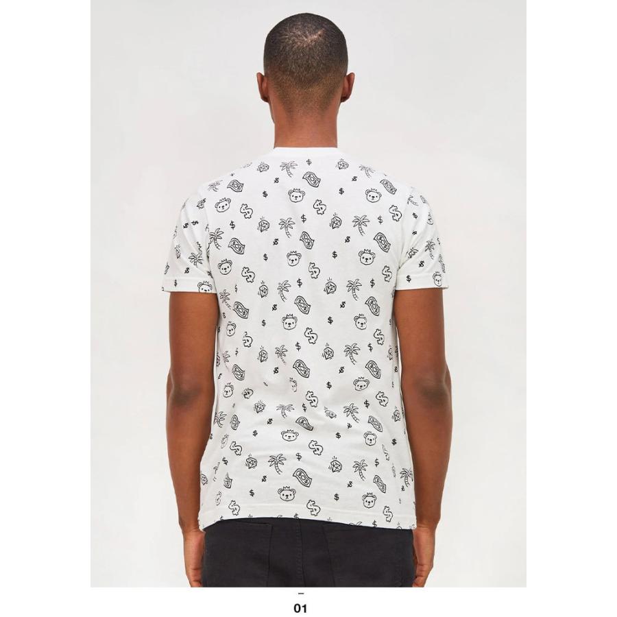 リーズン Reason Tシャツ 半袖 M 3xl 大きいサイズ リーズン かっこいい おしゃれ 総柄 ロールマネー ドル柄 熊 アメコミ アニメ 漫画 ビッグシルエット 本格派大人のb系xlダンス通販 通販 Yahoo ショッピング