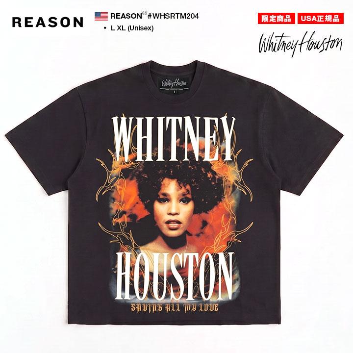 REASON × Whitney Houston Tシャツ 半袖 ホイットニーヒューストン
