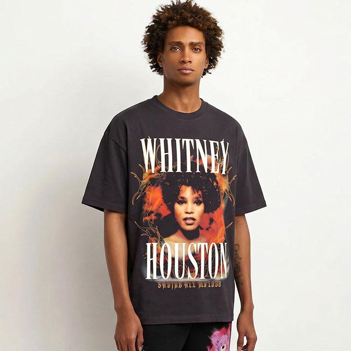 REASON × Whitney Houston Tシャツ 半袖 ホイットニーヒューストン