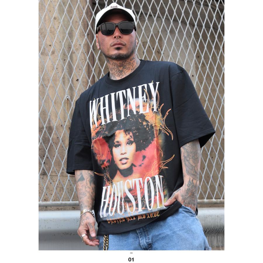 REASON × Whitney Houston Tシャツ 半袖 ホイットニーヒューストン