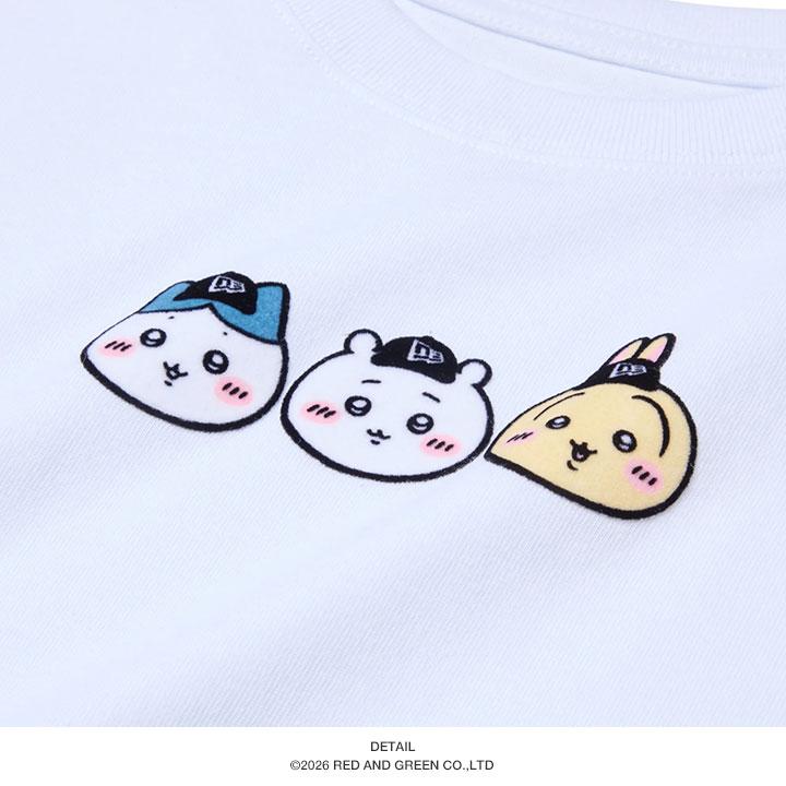 NEW ERA（ニューエラ） × ちいかわ Tシャツ 半袖 キッズ 人気漫画 限定