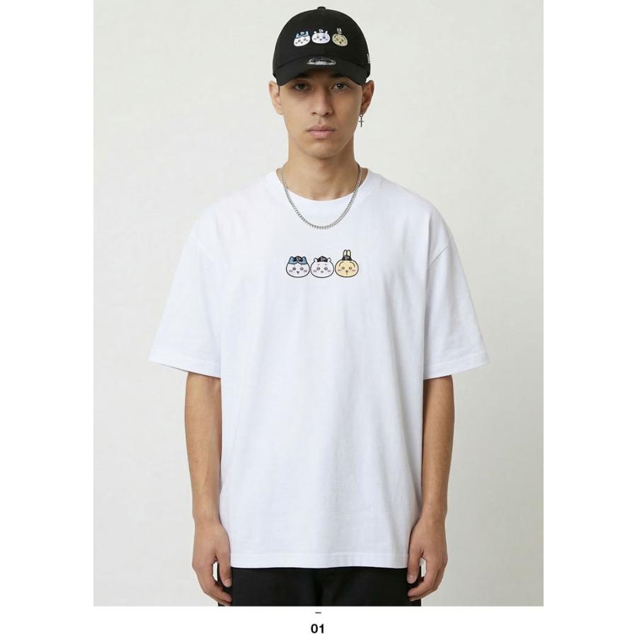 NEWERA × ちいかわ Tシャツ 半袖 メンズ レディース 大きいサイズ SNS