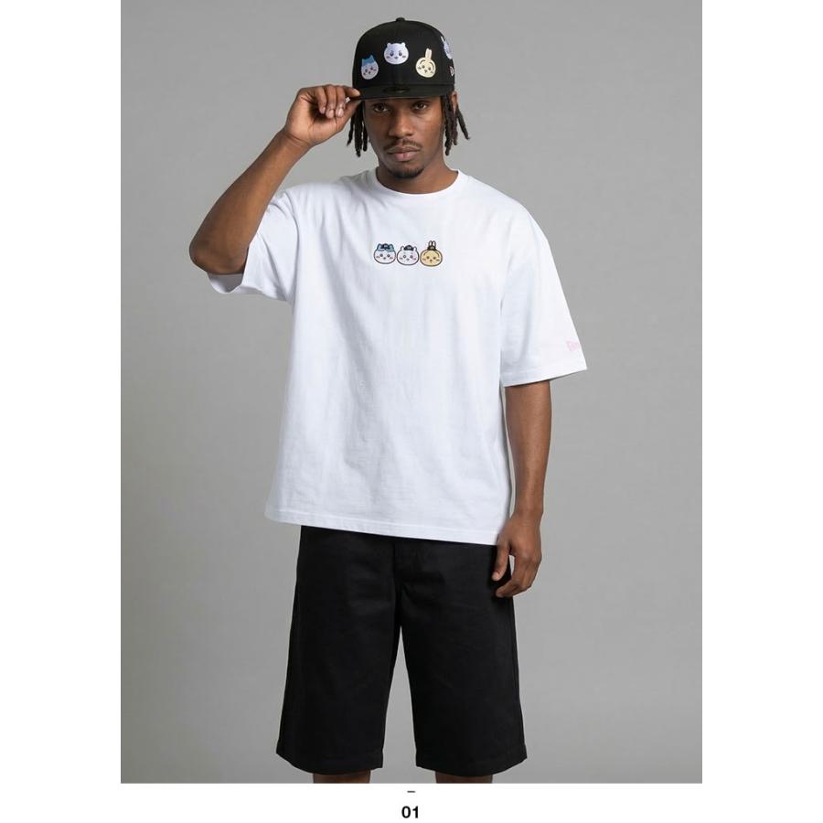 NEWERA × ちいかわ Tシャツ 半袖 メンズ レディース 大きいサイズ SNS