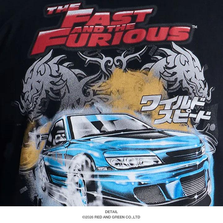 REASON × WILD SPEED ワイルド・スピード Tシャツ 半袖 大きいサイズ