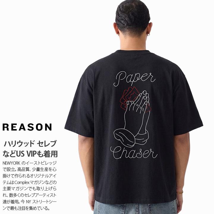 REASON Tシャツ 半袖 大きいサイズ リーズン バロック チェーン