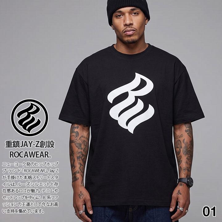 ROCAWEAR（ロカウェア） 公式 ラッパーJAYZ Tシャツ 半袖 大きいサイズ