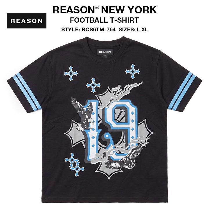 新品　XLサイズ FOR A REASON Tシャツ REASON Tシャツ 半袖 大きいサイズ リーズン 総柄 バロック 刺繍