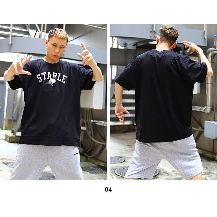 ステイプル Staple Tシャツ 半袖 定番ロゴ 大きいサイズ かっこいい おしゃれ カレッジロゴ 鳩 シンプル ゆったり ビッグシルエット 本格派大人のb系xlダンス通販 通販 Yahoo ショッピング