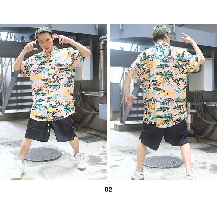 リーズン Reason 半袖シャツ アロハシャツ 柄シャツ 大きいサイズ かっこいい おしゃれ 虎 波 和柄 サーフィン カラフル 総柄 海外セレクト 本格派大人のb系xlダンス通販 通販 Yahoo ショッピング