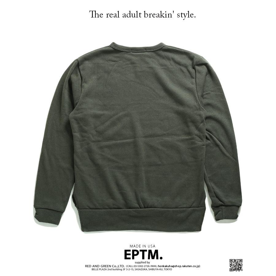 エピトミ Eptm スウェット メンズ レディース ストリート系 トレーナー 長袖 かっこいい おしゃれ 裏起毛 シンプル 無地 紺 バーガンディー アメカジ B系 本格派大人のb系xlダンス通販 通販 Yahoo ショッピング