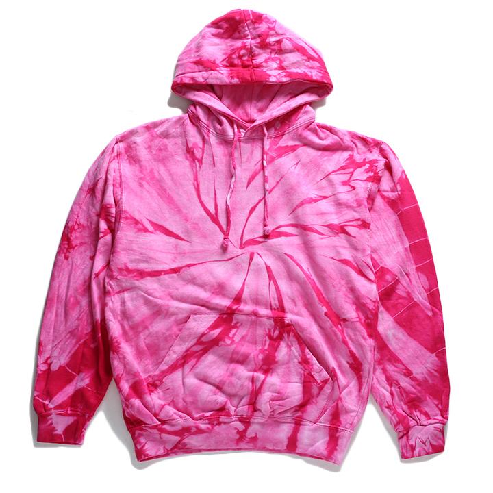 タイダイ染め パーカー COLORTONE カラートーン : 本格派大人のB系XL&