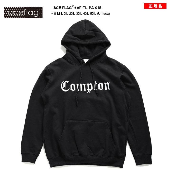 エースフラッグ Aceflag フードパーカー スウェット 長袖 メンズ レディース 黒 大きいサイズ B系 Compton コンプトン ギャング かっこいい おしゃれ シンプル 本格派大人のb系xlダンス通販 通販 Yahoo ショッピング