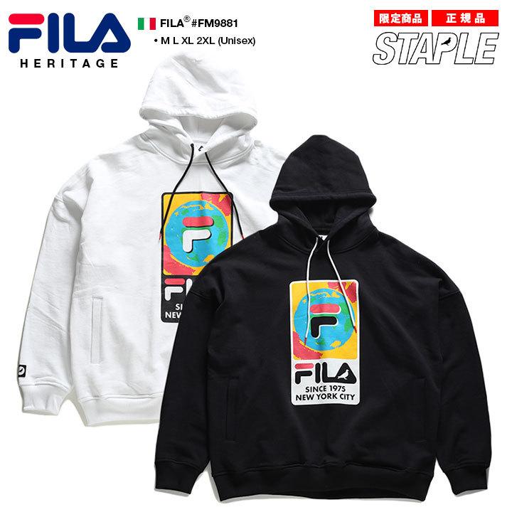 フィラ Fila ステイプル Staple コラボ フードパーカー スウェット 長袖 大きいサイズ かっこいい おしゃれ 限定品 Wネーム シンプル 切替 ギフト 本格派大人のb系xl 零zero 通販 Yahoo ショッピング