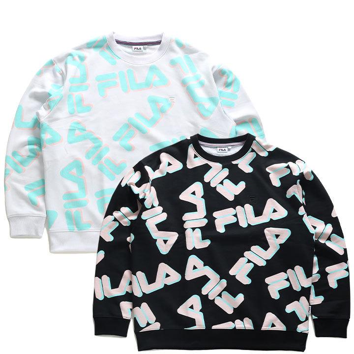 フィラ Fila トレーナー スウェット 長袖 大きいサイズ スポーツ ファッション かっこいい おしゃれ 切替 ロゴ シャーベットカラー 本格派大人のb系xlダンス通販 通販 Yahoo ショッピング