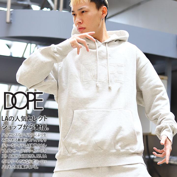 ドープ Dope パーカー フードパーカー スウェット 裏起毛 長袖 大きいサイズ かっこいい おしゃれ ロゴ シンプル ワンポイント 刺繍 ビッグシルエット 本格派大人のb系xl 零zero 通販 Yahoo ショッピング