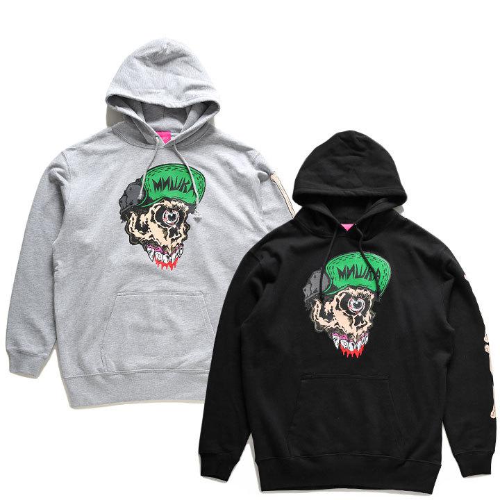 MISHKA パーカー ブランド スケボー 長袖 スウェット 裏パイル 大きい