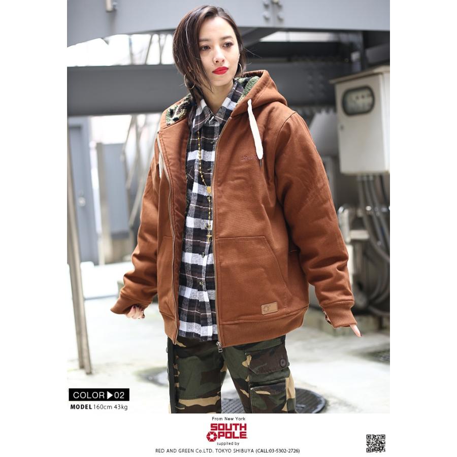 サウスポール South Pole 中綿ワークジャケット ボア アウター 長袖 メンズ レディース 迷彩 大きいサイズ B系 ヒップホップ ストリート系 かっこいい ギフト 本格派大人のb系xlダンス通販 通販 Yahoo ショッピング